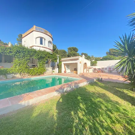 Beautiful Villa With Pool, Barbecue, And Garden Javea Exterior photo